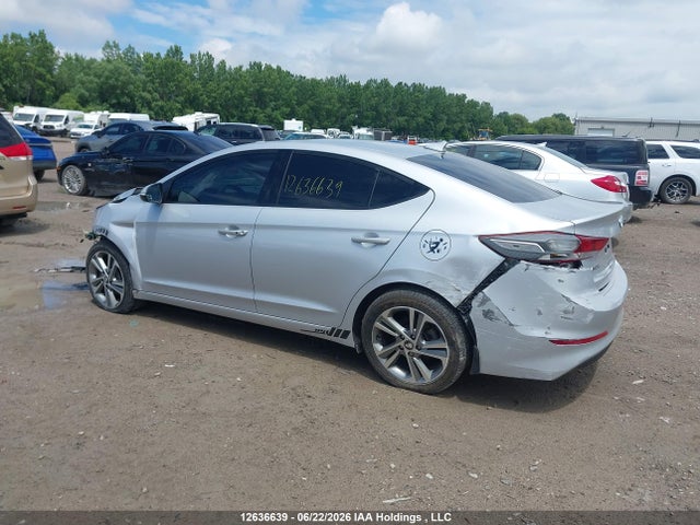 12636639 :رقم المزاد ، KMHD84LF6HU217652 vin ، 2017 Hyundai Elantra Gls مزاد بيع