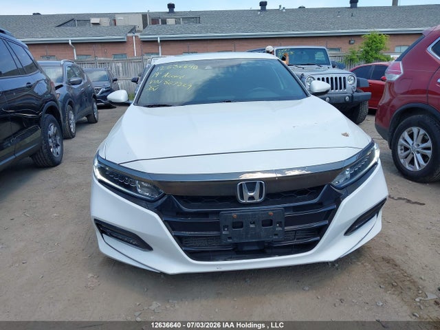 12636640 :رقم المزاد ، 1HGCV1F39KA807329 vin ، 2019 Honda Accord Sport 1.5t مزاد بيع