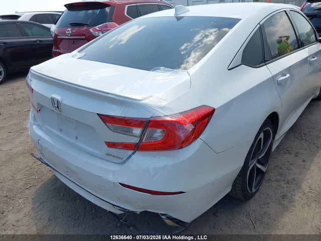 12636640 :رقم المزاد ، 1HGCV1F39KA807329 vin ، 2019 Honda Accord Sport 1.5t مزاد بيع