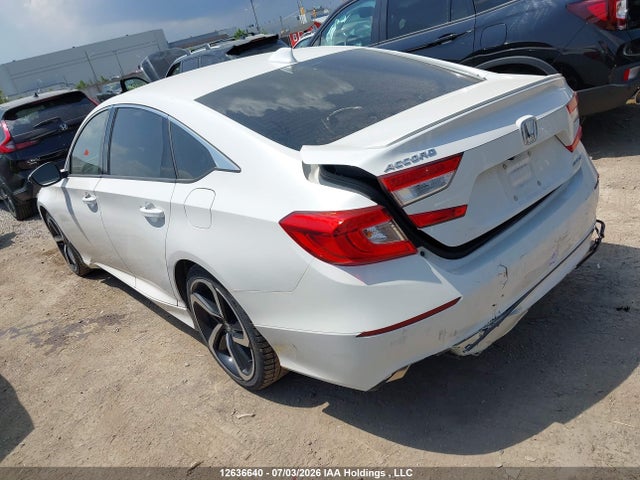 12636640 :رقم المزاد ، 1HGCV1F39KA807329 vin ، 2019 Honda Accord Sport 1.5t مزاد بيع
