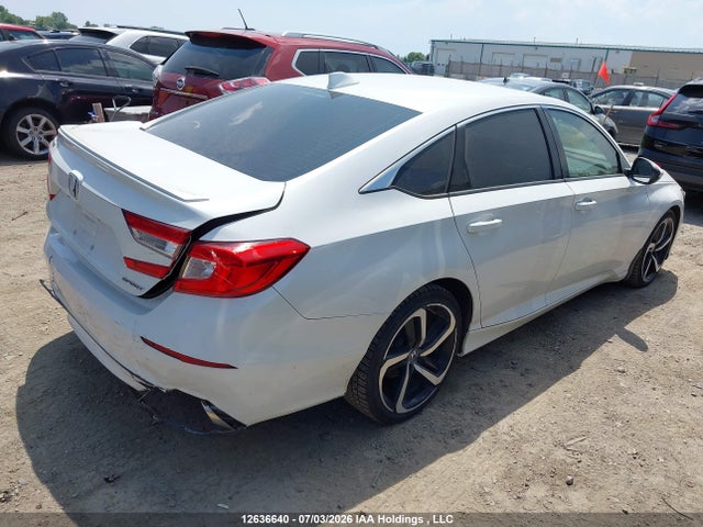 12636640 :رقم المزاد ، 1HGCV1F39KA807329 vin ، 2019 Honda Accord Sport 1.5t مزاد بيع