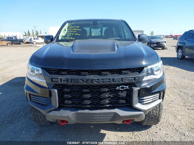 2021 Chevrolet Colorado Zr2 მანქანა იყიდება აუქციონზე, vin: 1GCGTEEN9M1106227, აუქციონის ნომერი: 12636647