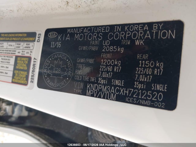 KIA Sportage Lx 2017 KNDPM3ACXH7212520 Image 9