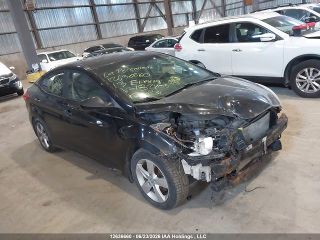 Продаж на аукціоні авто 2013 Hyundai Elantra Gls, vin: 5NPDH4AE9DH187405, номер лоту: 12636660