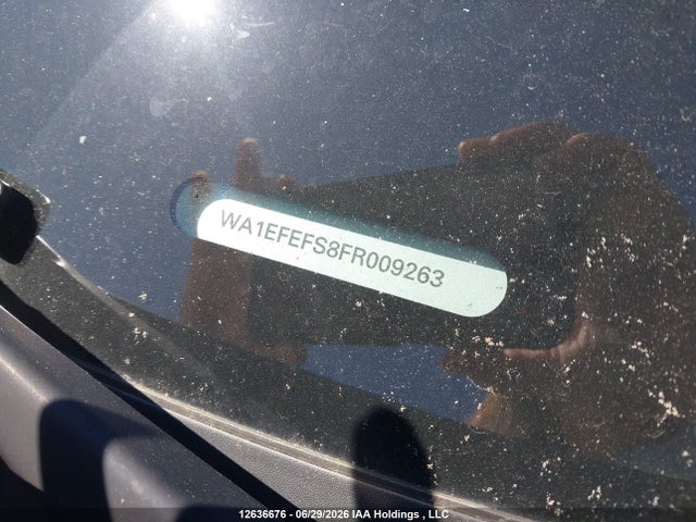 WA1EFEFS8FR009263 Audi Q3 Premium Plus