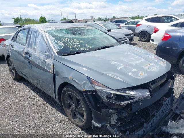 12633073 :رقم المزاد ، KMHLM4AG0PU404189 vin ، 2023 Hyundai Elantra Preferred Ivt مزاد بيع