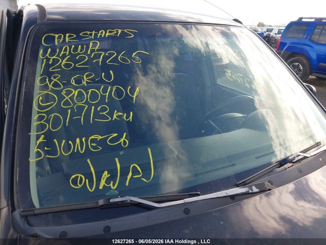Продажа на аукционе авто 1998 Honda Cr-v Lx, vin: JHLRD1848WC800404, номер лота: 12627265