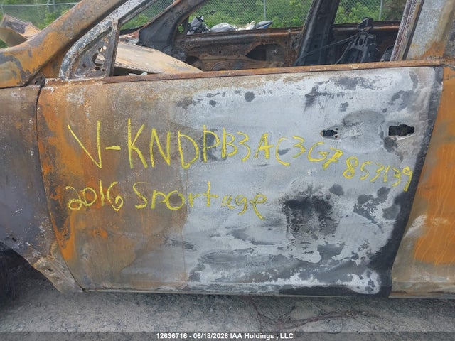 Aukcja sprzedaży 2016 Kia Sportage Lx, vin: KNDPB3AC3G7853139, numer aukcji: 12636716