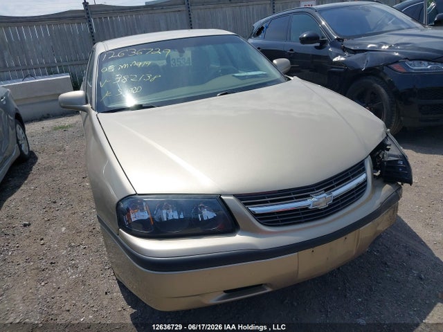 Продаж на аукціоні авто 2005 Chevrolet Impala, vin: 2G1WF52E159382138, номер лоту: 12636729