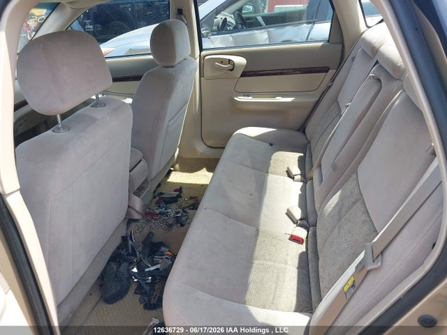 Продаж на аукціоні авто 2005 Chevrolet Impala, vin: 2G1WF52E159382138, номер лоту: 12636729