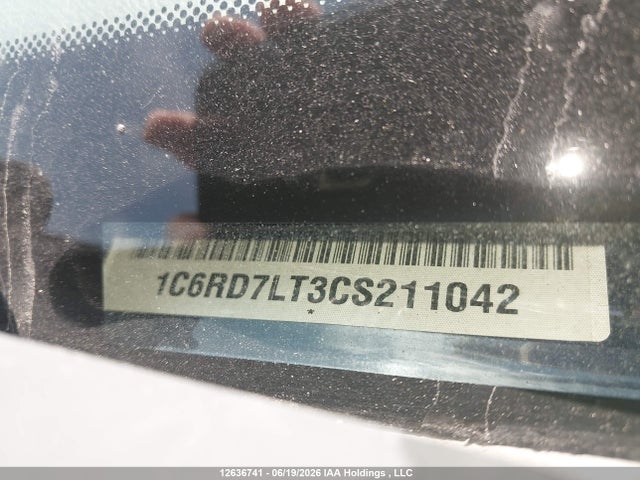 Продажа на аукционе авто 2012 Ram 1500 Big Horn, vin: 1C6RD7LT3CS211042, номер лота: 12636741