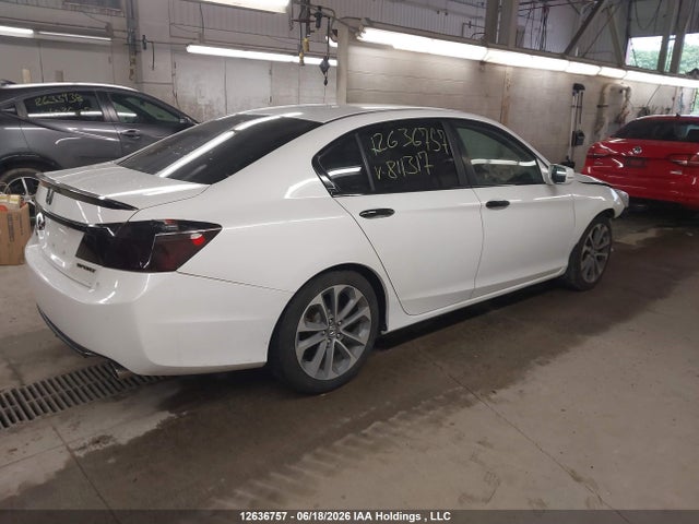 2014 Honda Accord Sport მანქანა იყიდება აუქციონზე, vin: 1HGCR2F50EA811317, აუქციონის ნომერი: 12636757