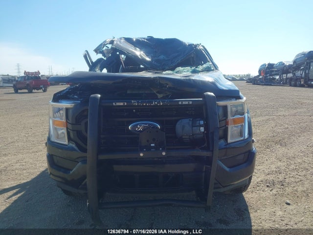 2022 Ford F150 Police Responder მანქანა იყიდება აუქციონზე, vin: 1FTFW1P8XNKE09368, აუქციონის ნომერი: 12636794