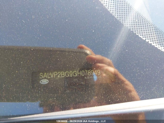 Land Rover Range Rover Evoque Se 2016 SALVP2BG9GH078949 Image 18