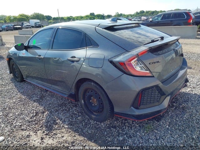 12636809 :رقم المزاد ، SHHFK7H47JU300561 vin ، 2018 Honda Civic Sport مزاد بيع
