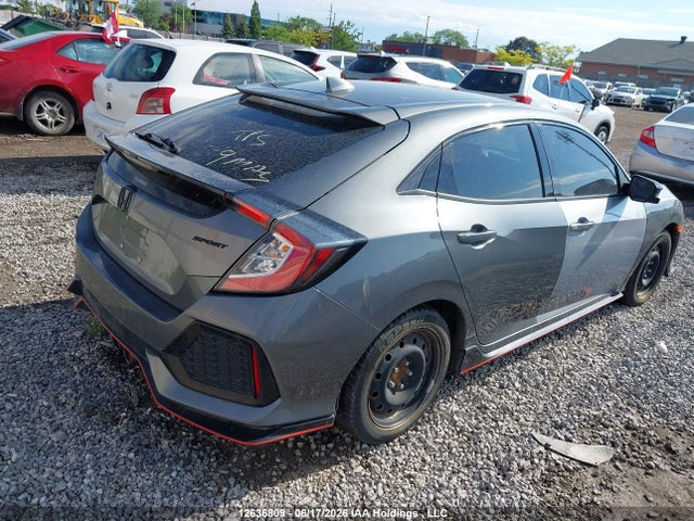 12636809 :رقم المزاد ، SHHFK7H47JU300561 vin ، 2018 Honda Civic Sport مزاد بيع