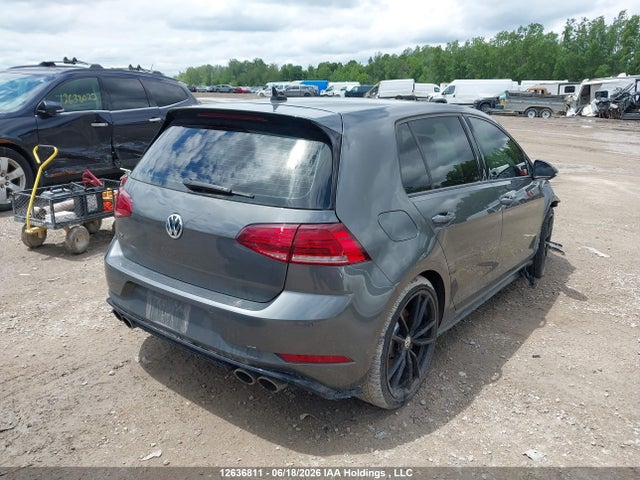 12636811 :رقم المزاد ، WVWVA7AU9KW154137 vin ، 2019 Volkswagen Golf R مزاد بيع