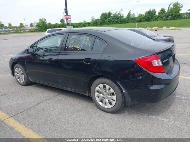 Aukcja sprzedaży 2012 Honda Civic Lx, vin: 2HGFB2F46CH059937, numer aukcji: 12636824