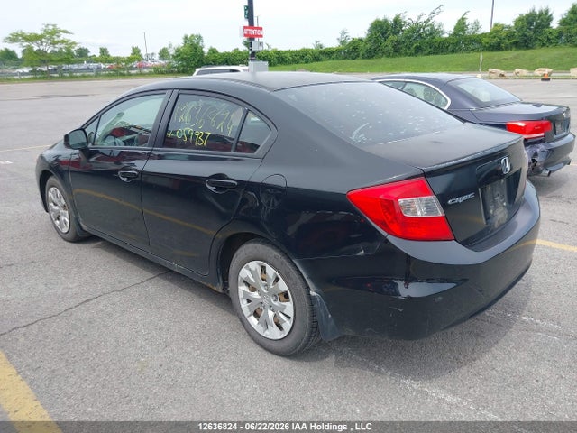 Aukcja sprzedaży 2012 Honda Civic Lx, vin: 2HGFB2F46CH059937, numer aukcji: 12636824