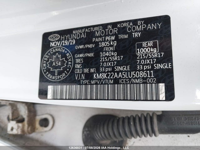 Hyundai Kona Preferred 2020 KM8K22AA5LU508611 Image 16