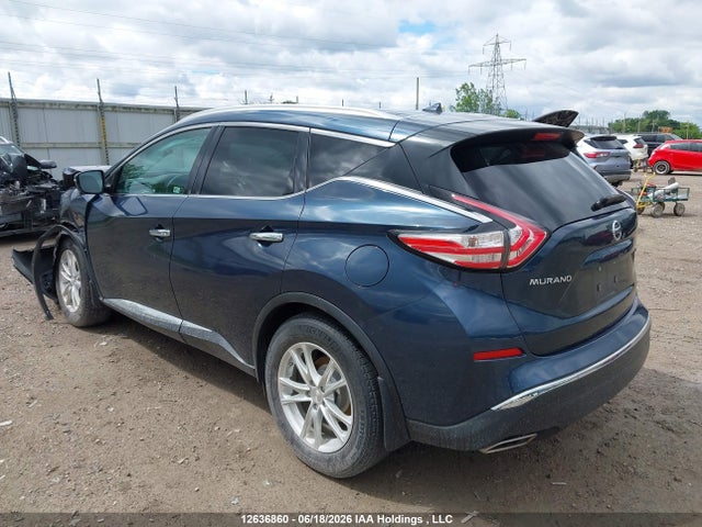 2016 Nissan Murano S/sl/sv/platinum მანქანა იყიდება აუქციონზე, vin: 5N1AZ2MH9GN101696, აუქციონის ნომერი: 12636860