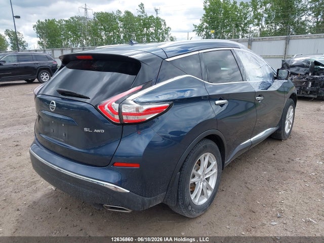2016 Nissan Murano S/sl/sv/platinum მანქანა იყიდება აუქციონზე, vin: 5N1AZ2MH9GN101696, აუქციონის ნომერი: 12636860