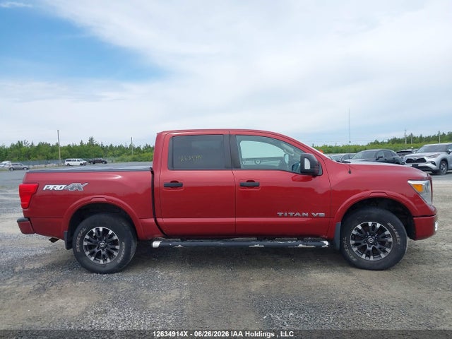 Aukcja sprzedaży 2018 Nissan Titan Platinum/pro-4x/s/sl Midnight Edition/sv/sv Midnight Edition, vin: 1N6AA1E5XJN533695, numer aukcji: 12634914