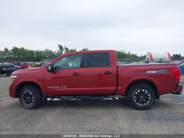 Aukcja sprzedaży 2018 Nissan Titan Platinum/pro-4x/s/sl Midnight Edition/sv/sv Midnight Edition, vin: 1N6AA1E5XJN533695, numer aukcji: 12634914