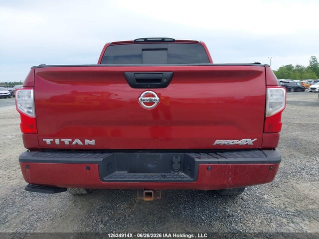 Aukcja sprzedaży 2018 Nissan Titan Platinum/pro-4x/s/sl Midnight Edition/sv/sv Midnight Edition, vin: 1N6AA1E5XJN533695, numer aukcji: 12634914