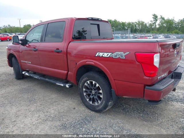 Aukcja sprzedaży 2018 Nissan Titan Platinum/pro-4x/s/sl Midnight Edition/sv/sv Midnight Edition, vin: 1N6AA1E5XJN533695, numer aukcji: 12634914
