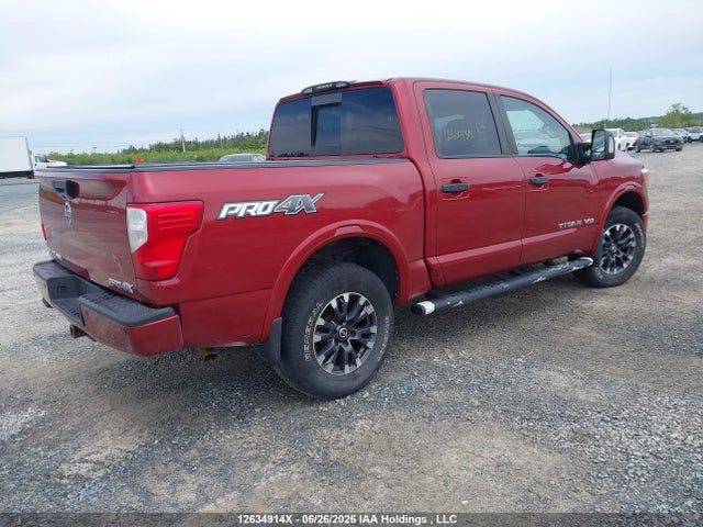 Aukcja sprzedaży 2018 Nissan Titan Platinum/pro-4x/s/sl Midnight Edition/sv/sv Midnight Edition, vin: 1N6AA1E5XJN533695, numer aukcji: 12634914