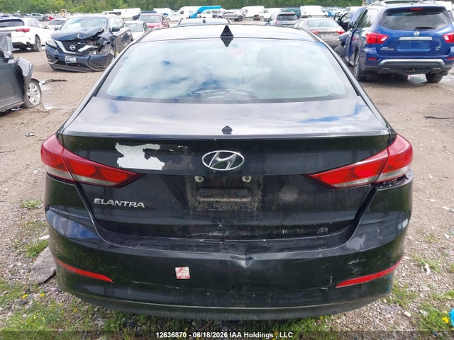 12636870 :رقم المزاد ، KMHD84LF0HU137957 vin ، 2017 Hyundai Elantra Gl مزاد بيع
