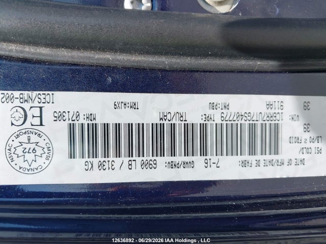 Aukcja sprzedaży 2016 Dodge Ram 1500, vin: 1C6RR7UT7GS407779, numer aukcji: 12636892