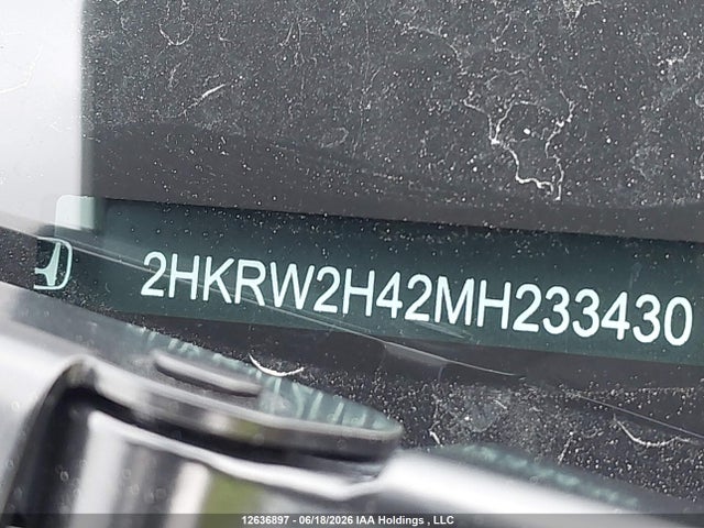 2021 Honda Cr-v Sport მანქანა იყიდება აუქციონზე, vin: 2HKRW2H42MH233430, აუქციონის ნომერი: 12636897