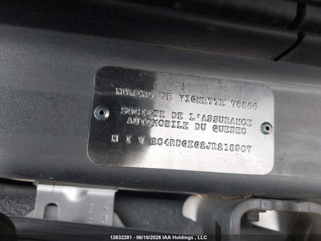 Dodge Grand Caravan Gt 2018 2C4RDGEG2JR218507 Image 19