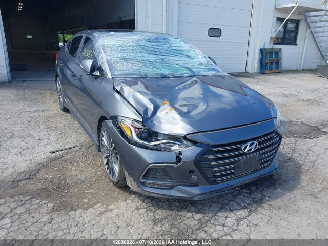 Продаж на аукціоні авто 2018 Hyundai Elantra Sport, vin: KMHD04LB9JU687216, номер лоту: 12636926