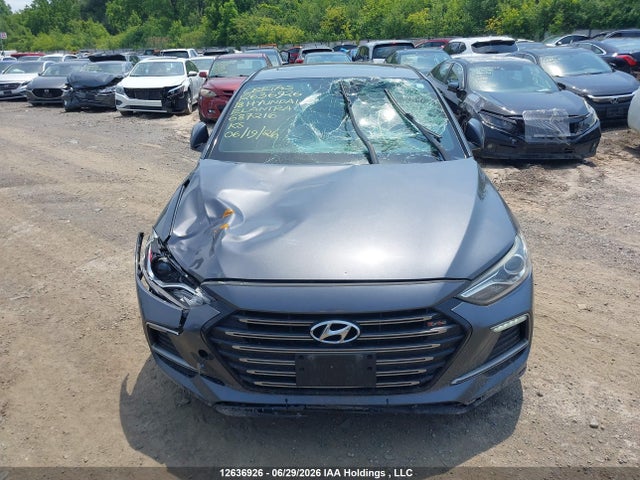 Продажа на аукционе авто 2018 Hyundai Elantra Sport, vin: KMHD04LB9JU687216, номер лота: 12636926