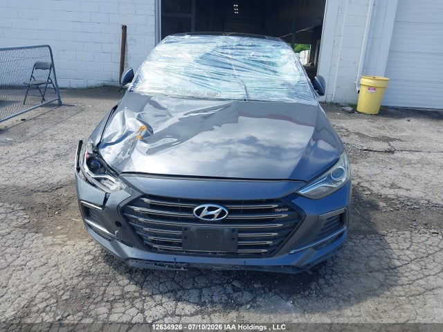 Продажа на аукционе авто 2018 Hyundai Elantra Sport, vin: KMHD04LB9JU687216, номер лота: 12636926
