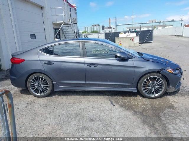 Продажа на аукционе авто 2018 Hyundai Elantra Sport, vin: KMHD04LB9JU687216, номер лота: 12636926