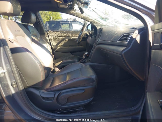 Продажа на аукционе авто 2018 Hyundai Elantra Sport, vin: KMHD04LB9JU687216, номер лота: 12636926