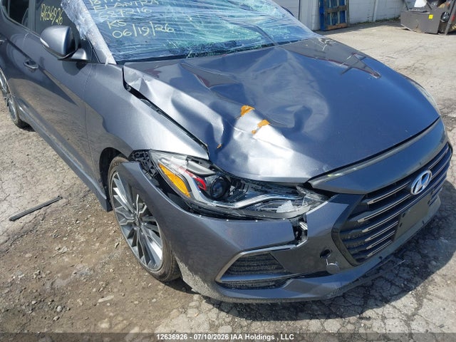 Продажа на аукционе авто 2018 Hyundai Elantra Sport, vin: KMHD04LB9JU687216, номер лота: 12636926