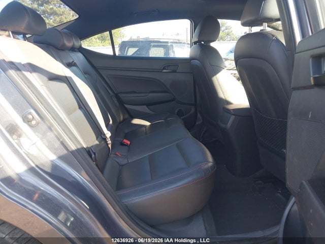 Продажа на аукционе авто 2018 Hyundai Elantra Sport, vin: KMHD04LB9JU687216, номер лота: 12636926