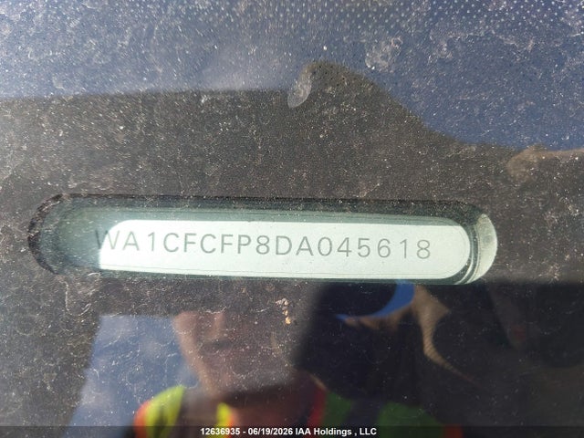 12636935 :رقم المزاد ، WA1CFCFP8DA045618 vin ، 2013 Audi Q5 2.0t مزاد بيع