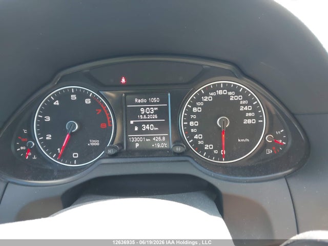 12636935 :رقم المزاد ، WA1CFCFP8DA045618 vin ، 2013 Audi Q5 2.0t مزاد بيع