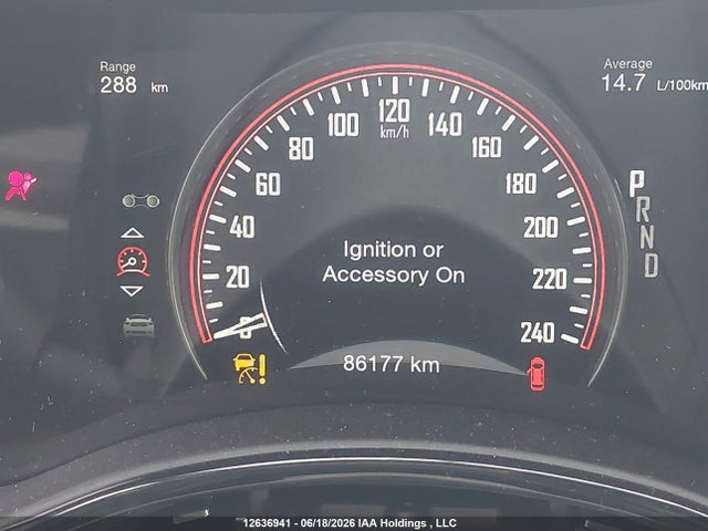 2025 Dodge Durango R/t მანქანა იყიდება აუქციონზე, vin: 1C4SDJCT2SC512613, აუქციონის ნომერი: 12636941