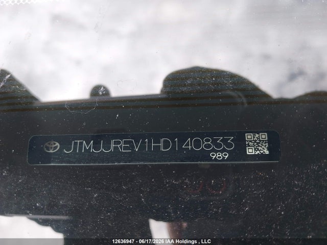 2017 Toyota Rav4 Hv Se მანქანა იყიდება აუქციონზე, vin: JTMJJREV1HD140833, აუქციონის ნომერი: 12636947