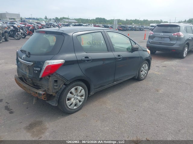 2012 Toyota Yaris Le მანქანა იყიდება აუქციონზე, vin: JTDKTUD34CD518475, აუქციონის ნომერი: 12632963
