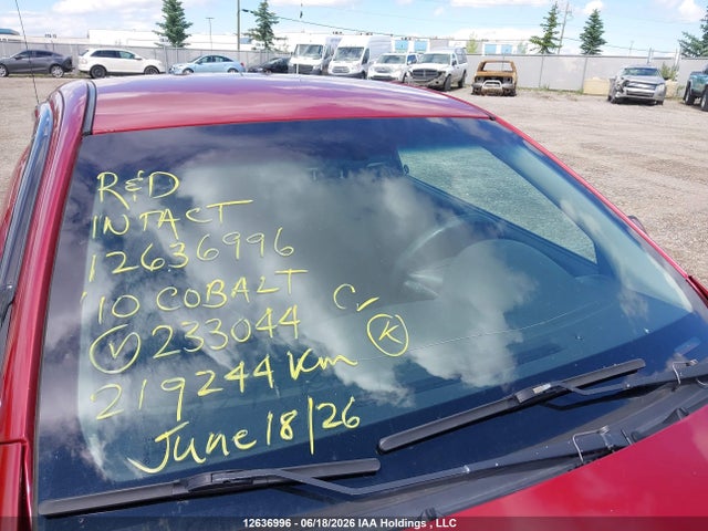 Продажа на аукционе авто 2010 Chevrolet Cobalt 1lt, vin: 1G1AC1F52A7233044, номер лота: 12636996