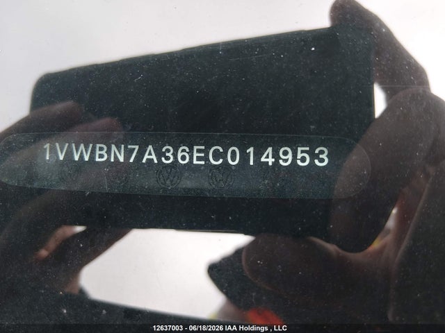 Volkswagen PASSAT SE 2014 1VWBN7A36EC014953 Image 18