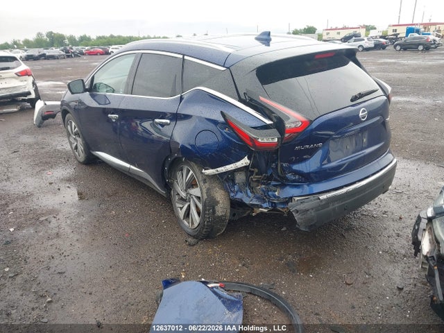 5N1AZ2MS7KN137228 Nissan Murano Platinum/sl/sv